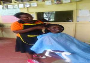 Veronicah Nyambura; one of our beneficiaries
