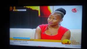 Knight Muteti on TV about Daughters of Kenya