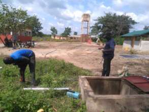 Work in progress at the hospital