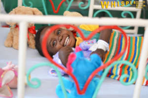 patient is smiling after getting better