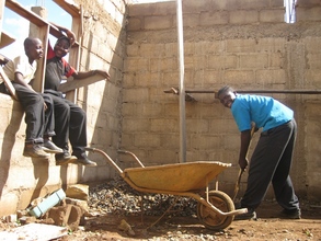 Students involved in constructuction