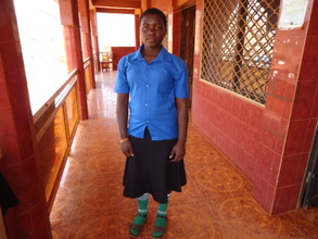Anadel's  who is happy attending school now.