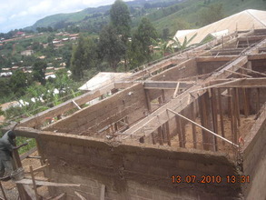 the view of   what your donations have done.