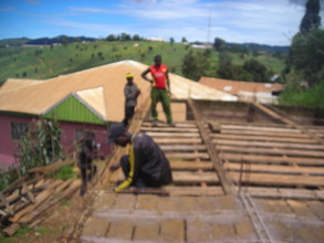 Iron Benders working in preparation for Decking