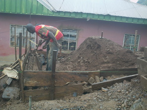 Foundation of the addtional classroom