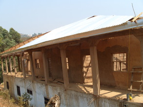 first roofing day with thanks to our donnors