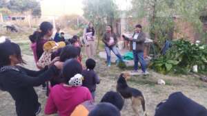 Local Leader Speaking to Students for the Ceremony