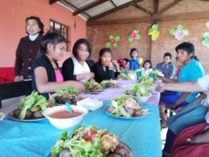Sharing a meal