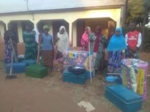 Collecting Supplies before Heading to High School