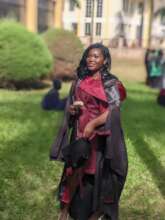 Sania at graduation