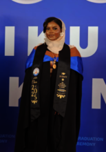 Saidati at graduation