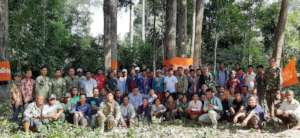 Tree blessing ceremony