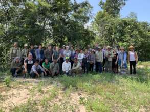 Group photo from the tree monitoring trip