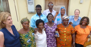 US board members with staff, clients in Kpone