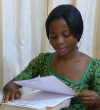 Our intern Regine starts nursing school next month