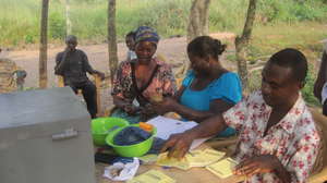 Village Savings and loan Meeting, Avaga village