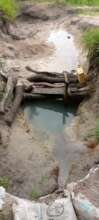 Open unprotected Well at Amar Parish Koch Goma