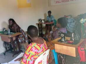 Photo of trainees in a sex reproductive talk