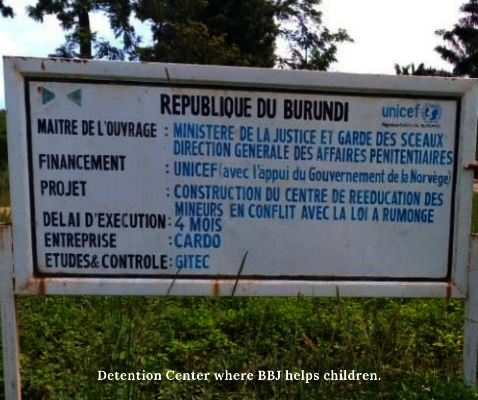 Help 250 children in prison in Burundi + Cambodia
