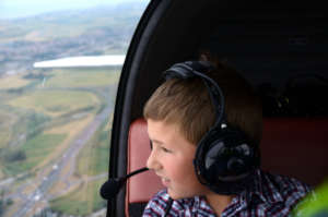 once on board, the child no longer thinks of anyth