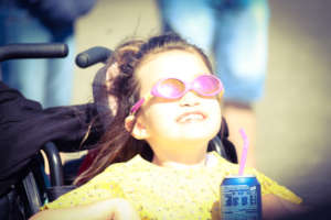 When a child smiles, we are happy