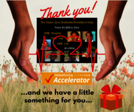 Thank you for securing us a place on Globalgiving!