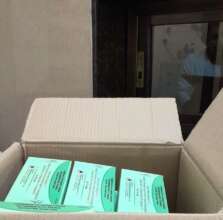ASV distributed at Anjali health Centre at Pithora