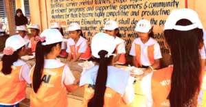 AAI Mini Nurses prepare for Global Handwashing Day