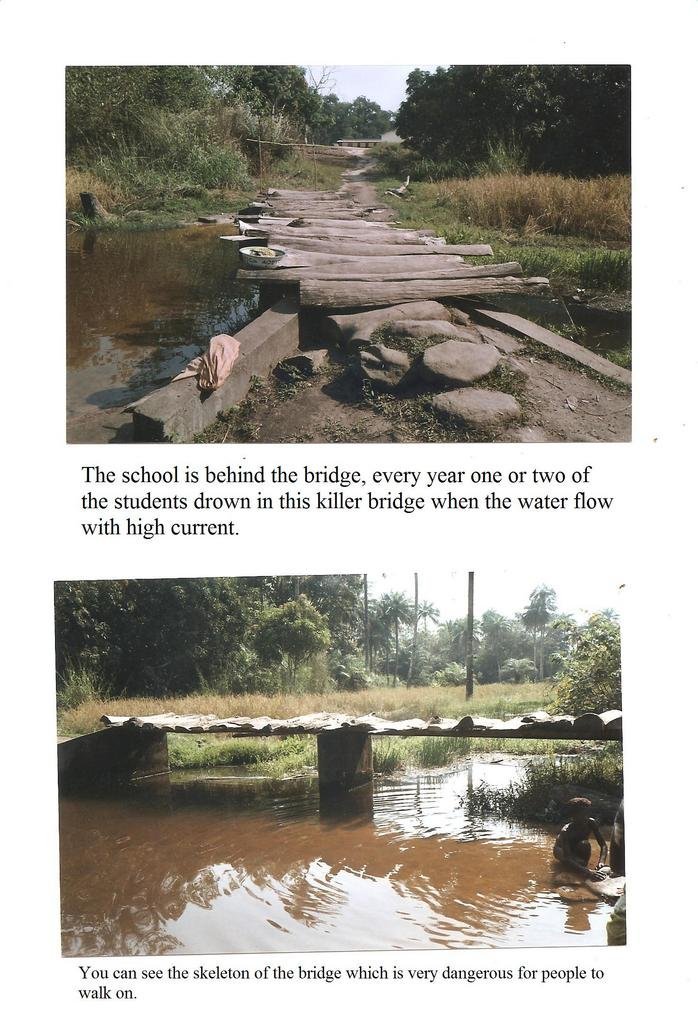 Construction of a bridge
