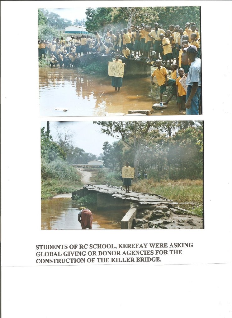 Construction of a bridge