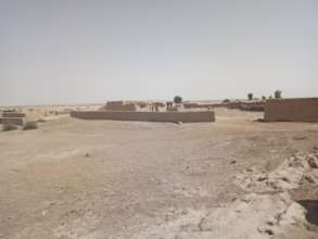 Empty houses of villages