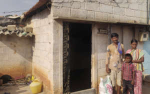 Reaching out to socio economically weak colony