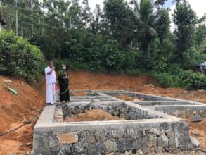 The Foundation is completed by the grace of God!