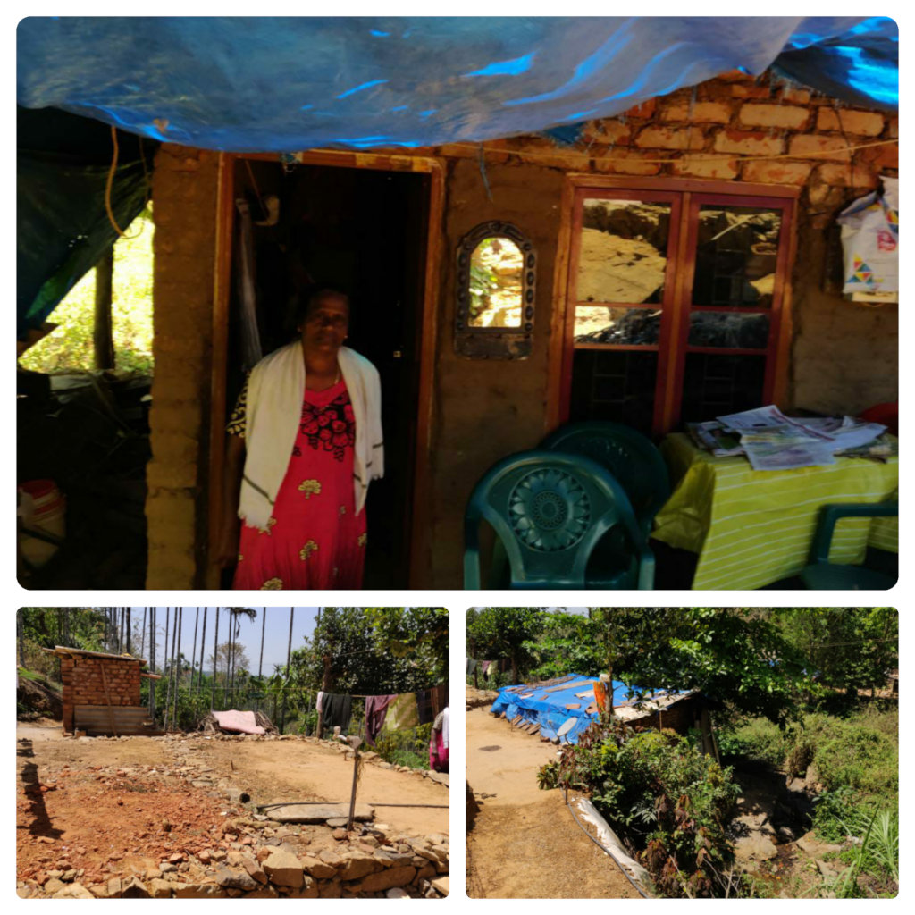 Sheltering the flood affected in Kerala, India