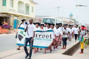 March of Street Business School graduates.