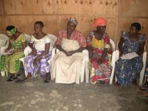Women attending the truma healing workhsop