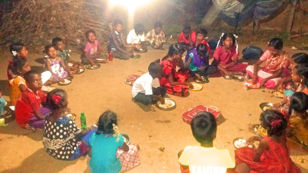 Support 240 tribal children meal program