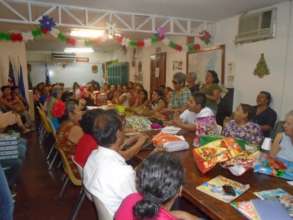 Singing Happy Birthday to Dona Fanny