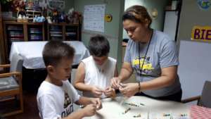 Jael teaching the children