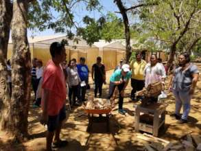 Learning about woodworking at the ANF