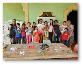 Puppet making from recycled socks