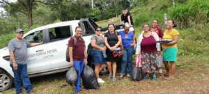 Arrival of the volunteer team