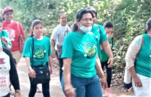 Elizabeth and the Bike/Hike activity