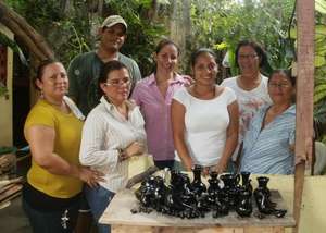 Black Ceramic class participants