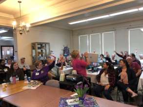 Saying hello to the ANF at the Quarterly Meeting