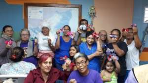 Craft projects made at the meeting