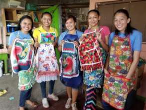 Making Aprons in Tipitapa