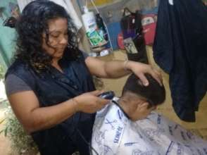 Starting a business helps feed the family