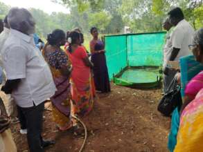 Practical training sessions attended by women