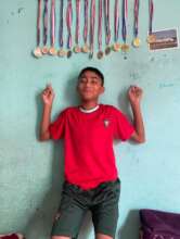 Aarave a champ and amazing student